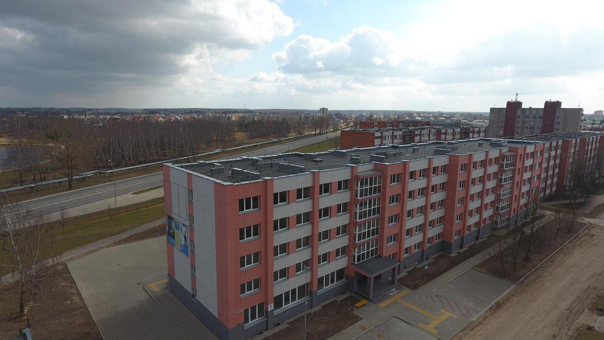Stiklo Apartamentai Radviliskis Exterior photo