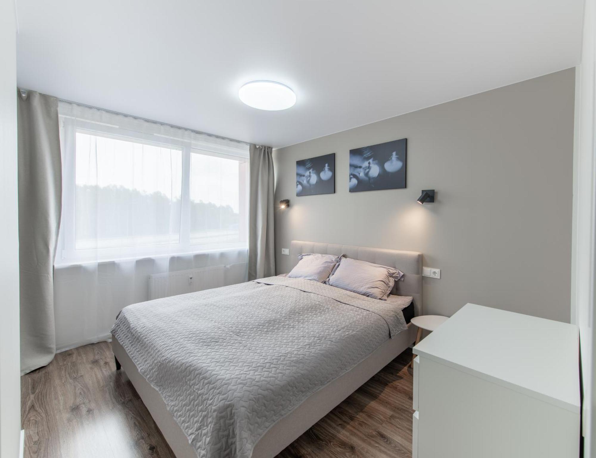 Stiklo Apartamentai Radviliskis Exterior photo